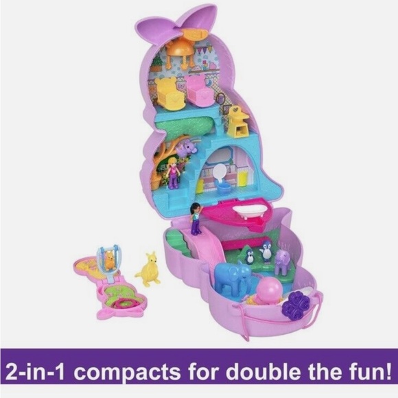 POLLY POCKET Kangaroo set - Picture 2 of 3